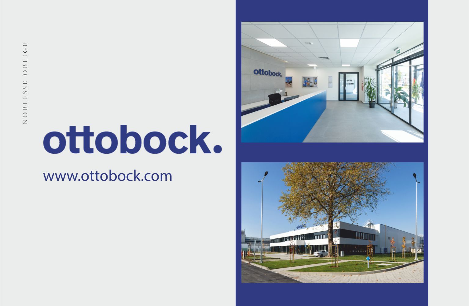 Производствена база на Ottobock в Благоевград Сп. Noblesse Oblige